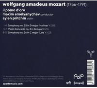 IL POMO D'ORO / MAXIM EMELYANYCHEV / AYLEN PRITCHIN MOZART: THE SYMPHONIES - SYM