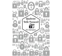 Il Quaderno delle Password: Agenda alfabetica per conservare tutte le tue Passwords e Emails,... Idea regalo per smemorati. 6 x 9 Pollici ( 15.24 x 22.86 cm ).04