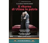 Il Ritorno D'Ulisse in Patria: Accademia Bizantina (Dantone) DVD (2022) Robert