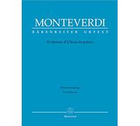 Il ritorno d'Ulisse in patria (Vocal Score)