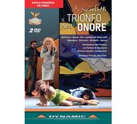 Giulia Bolcato; Rosa Bove; Raffaele Pe; Francesca Lombardi Mazzulli; Dave Monaco; Luca Cervoni; Giuseppina Bridelli; Tommaso Barea; Cristiano Gaudio; Alberto Gaspardo; Giacomo Cardelli; Orchestra del Teatro La Fenice di Venezia; Enrico Onofri - Alessandro Scarlatti: Il trionfo dell'onore [DVD]