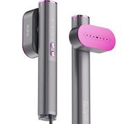 iLAKE Travel Steamer for Clothes, 100-240V Dual Voltage Portable Garment Steamer, 1000W Travel Size Handheld Steam & Iron 2 in 1, for Global & Europe Travelling, Business, Home, Space Grey