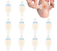 iLamvie 10 Pcs Anti Blister Stick,2.8 * 6.9cm,Blister Plasters,Hydrocolloid Foot Bandages Foot Blister Pads for Forefoot, Fingers,Toes,Heel Blister Prevention