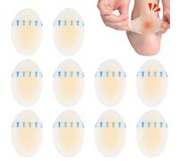 iLamvie 10 Pcs Anti Blister Stick,3.7 * 5.5cm,Blister Plasters,Hydrocolloid Foot Bandages Foot Blister Pads for Forefoot, Fingers,Toes,Heel Blister Prevention