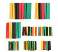 iLamvie 164PCS Heat Shrink Tubing,Electric Insulation Heat Shrink Sleeving,Electric Insulation Heat Shrink Wrap Cable Sleeve,Cable Insulated Sleeving Tubes (Yellow, Black, Green, Red)