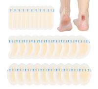 iLamvie 30 Pcs Anti Blister Stick,Blister Plasters,Hydrocolloid Foot Bandages Foot Blister Pads for Forefoot, Fingers,Toes,Heel Blister Prevention
