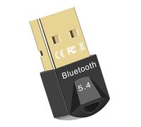 iLamvie Bluetooth 5.4 adapter, Bluetooth stick, Bluetooth adapter dongle, Bluetooth stick for PC, low latency, plug and play, suitable for Windows 7/10/8.1/11 (black)