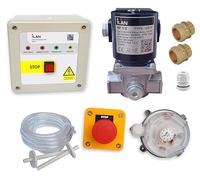 iLAN Gas Interlock System Kit, Complete Pack, Including Gas Solenoid Valve 1/2" (15mm)
