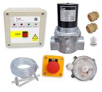 iLAN Gas Interlock System Kit, Complete Pack, Including Gas Solenoid Valve 2" (54mm)