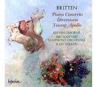 Steven Osborne – Britten: Piano Concerto, Diversions & Young Apollo – Hyperion