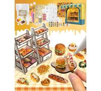 iLAND - Air dry clay crafts for teens as mini meal project, modelling clay kit for adults and women, cute party crafts, kitchen accessories