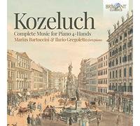 ILARIO GREGOLETTO/MARIUS BARTOCCINI - KOZELUCH: COMPLETE SONATAS FOR PIANO 4-HANDS