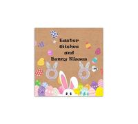 ilasif Easter Gifts Silver Stud Earrings for Women Girls, Small Cute Bunny Rabbit Earrings Studs 925 Sterling Silver Hypoallergenic Earrings, Cubic Zirconia Stud Earrings Jewellery Gifts for Easter