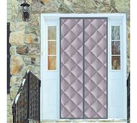 Ilated Protect Panel 80x200 cm - No Drill Thermal Insulation for Cold & Heat Protection - Durable Grey Door Cover for Basement Doors, Energy Efficient & Easy Installation