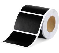 ilauke 150 Waterproof Chalkboard Labels Reusable Blackboard Stickers on a Roll for Jars, Canisters, Kilner Jars, Scrapbooking, 60 x 40 mm
