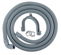 ilauke 2.5m Universal Replacement Drain Hose Extension Kit for Washing Machine, Dishwasher & Other Applications