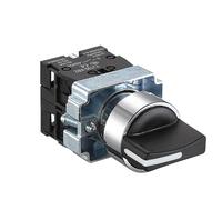 ILAZI 1Pcs Button Switch Self Reset Small Mushroom Head Emergency Stop 22mm Knob Key Start Inching Power on XB2-BG21 XB2-BA31 XB2-BS54(XB2-BD33)