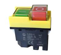 ILAZI Waterproof Push Button Switch with Power-cut and Under Voltage Protection 10(8) A AC120V/250V KJD20-2(220V)