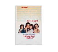 Ilcargoa About Last Night... Movie Poster Canvas Art Painting Office Home Wall Decor Gifts 12x18inch(30x45cm)