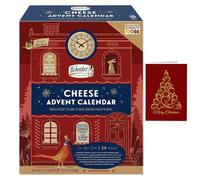 Ilchester Cheese Advent Calendar 2025-24 Individually Wrapped Cheese Selection - Mens Advent Calendar 2025, Christmas Gifts for Men Women Food Hamper