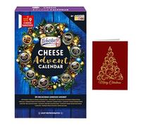 Ilchester Cheese Advent Calendar 2025-24 Wrapped Cheese Selection - Food Advent Calendar 2025 for Men & Women, Christmas Gifts, Food Hamper, Xmas Count Down