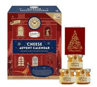 Ilchester Cheese Advent Calendar 2025 and 3x Honey - 24 Wrapped Cheeses Selection - Food Advent Calendar 2025, Christmas Gifts Hamper for Women, Cheese Hamper
