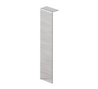 Ilcom 100mm Steel Inbetween Joint For Steel Skirting Boards Fc - Silver Brushed