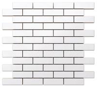 Ilcom Ceramic Mosaic On Mesh For Bathroom Or Kitchen 298mm X 334mm - Another Brick In The Wall