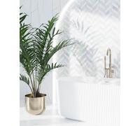 Ilcom Ceramic Mosaic On Mesh For Bathroom Or Kitchen 31.6 Cm X 21.5 Cm - Hologlass