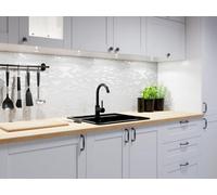 Ilcom Glass Mosaic On Mesh For Bathroom Or Kitchen 30.5 Cm X 29.9 Cm - Cinderella