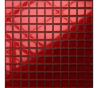Ilcom Glass Mosaic On Mesh For Bathroom Or Kitchen 300mm X 300mm - Bloody Mary