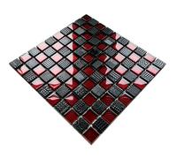 Ilcom Glass Mosaic On Mesh For Bathroom Or Kitchen 300mm X 300mm - Enzo Ferrari