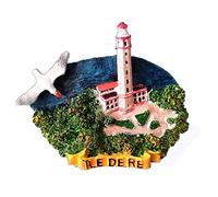 Ile De Re France 3D Fridge Magnet Travel Souvenir Gift Collection Home & Kitchen Decor Magnetic Sticker Refrigerator Magnet