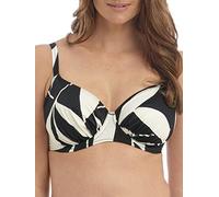 ILE De Re Gathered Full Cup Bikini Top & Cream Black Cream Black 36E
