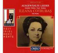 Ileana Cotrubas - Salzburger Liederabend (1979) By Schubert/Brahms/Britten/Faure (1998-09-01)