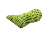 ILESTDG Original NeoCushion Lumbar Support Pillow - Ergonomic Memory Foam Back Cushion for Office Chair, Car, Gaming Seat (Green,46 * 23 * 11cm)