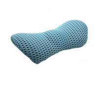 ILESTDG Original NeoCushion Lumbar Support Pillow - Ergonomic Memory Foam Back Cushion for Office Chair, Car, Gaming Seat (Blue,46 * 23 * 11cm)