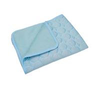 ILESTDG Pelsbarn Cooling Mat Dog Mat 4 Times Effective Cat Cooling Pad Keeps Pets Cool on Hot Summer Days Easy to Clean (Light blue,XL-100X70)