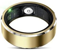 ILESTDG Sekoda Smart Health Ring Outdoor Sport 5ATM Waterproof Finger Smartring for Men Women (Gold,#10)
