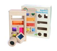 ILFD Group Ltd Rainbow Sound Blocks Wooden Sensory Toys ILFD Group Ltd Multicolor