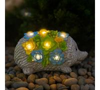 ILFD Group Ltd Solar Hedgehog Garden Ornament 23Cm / 9" - Pack Of 6
