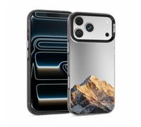 ILFINDYOU for iPhone 17 Pro Case, Mountains Pattern Design Soft TPU Shockproof Protective Phone Cover, Slim Fit with 1mm Raised Screen & 2mm Raised Camera Edge Protection for Women Men Girls