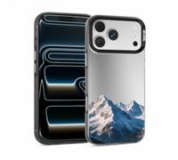 ILFINDYOU for iPhone 17 Pro Max Case, Mountains Pattern Design Soft TPU Shockproof Protective Phone Cover, Slim Fit with 1mm Raised Screen & 2mm Raised Camera Edge Protection for Women Men Girls
