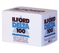 Ilford 1780624 Delta 100 Professional Black-and-White Film, ISO 100, 35mm 36-Exposure 2 PACK