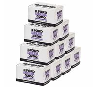Ilford 3200 Delta 135 B&W Film - White/Black 36 exposures - 10 packs of 36