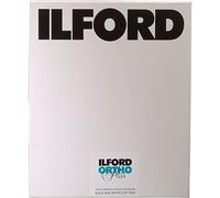 Ilford Commercial Ortho Plus Black & White Orthochromatic Copy Film ISO 40/80, 8 X 10-25 Sheets
