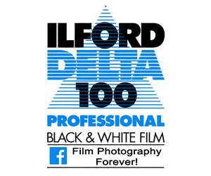 Ilford Delta 100 Professional 35mm B&W Film ~ 24 or 36 Exposures