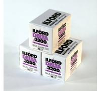 Ilford Delta 3200 35mm 36 exposures Black and White Film - Pack of 3