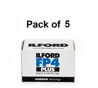 Ilford FP4 35MM plus 24 Exposure Black and White Film - Pack of 5 rolls