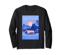 Iliad Odyssey Homer Ancient Greek History Book Odyssey Long Sleeve T-Shirt